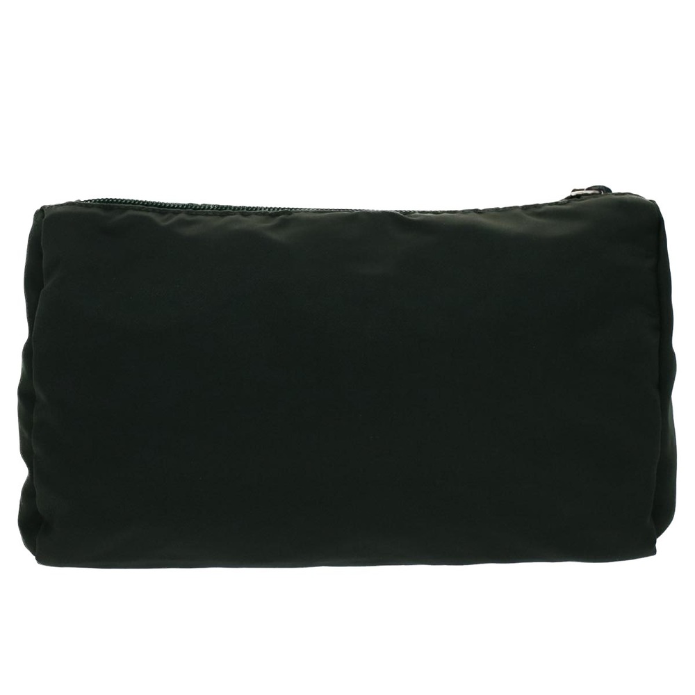 PRADA Pouch Nylon Green Auth 51447 - Picture 2 of 16